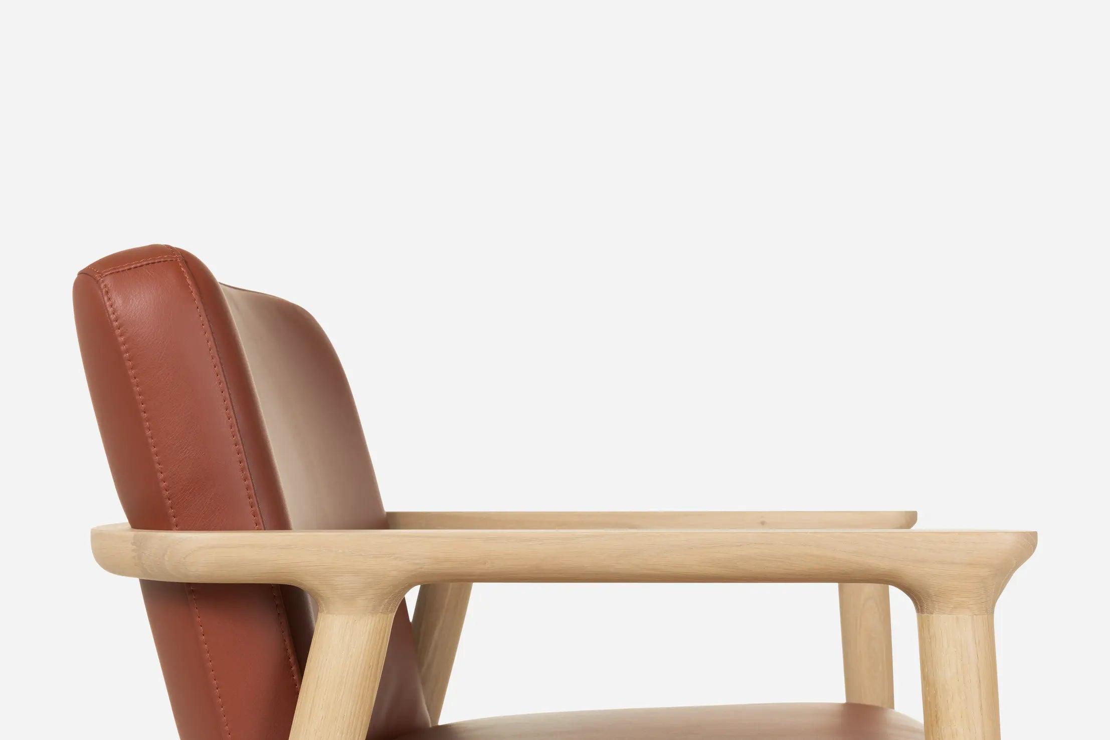 Krzesło z podłokietnikami ZIO drewno dębowe Moooi Eye on Design