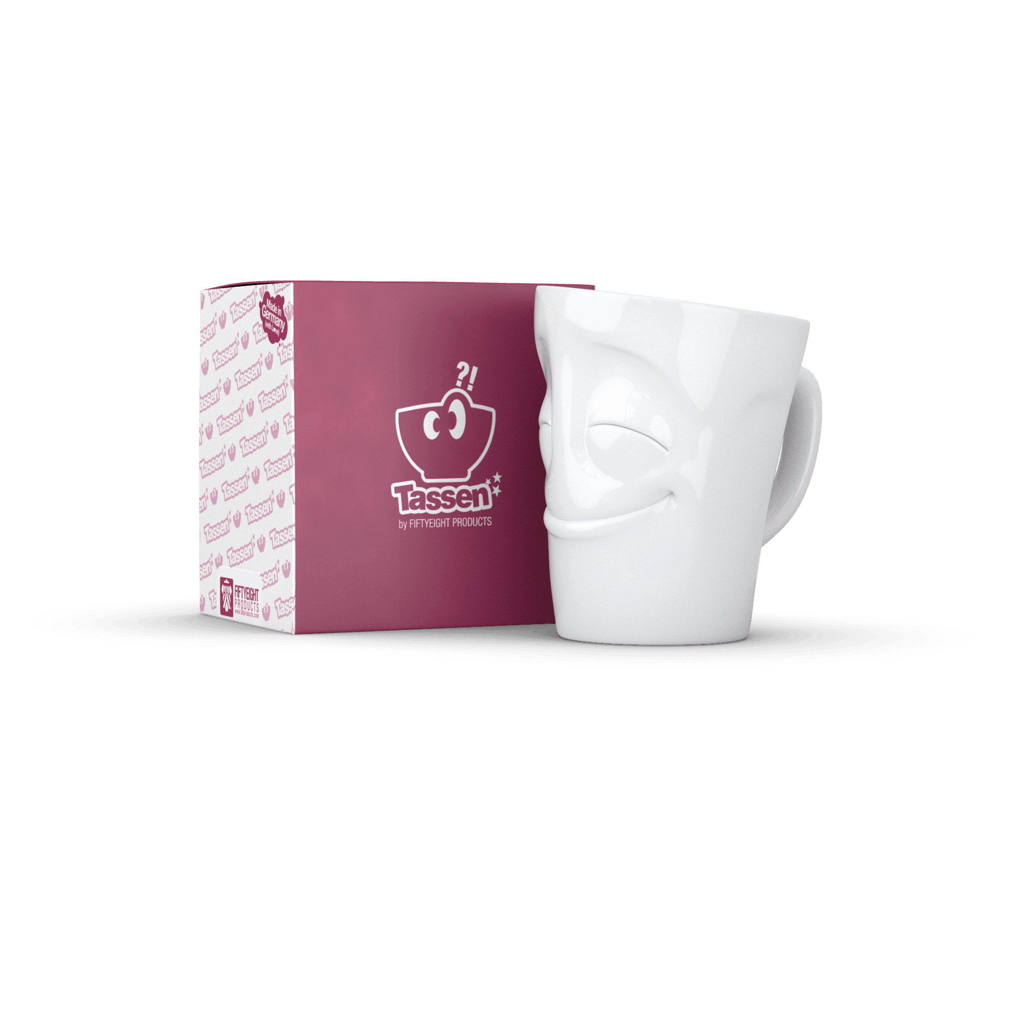 Kubek CHEERY biały, marka 58products