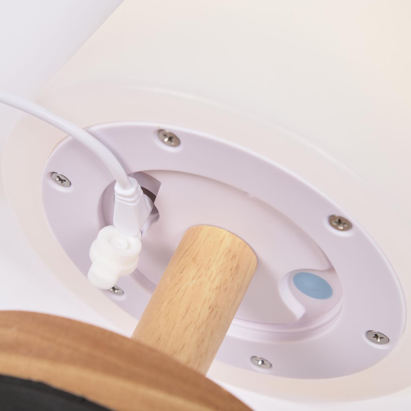 Lampa akumulatorowa AMBAR lite drewno La Forma Eye on Design