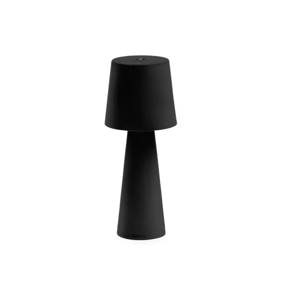 Lampa stołowa zewnętrzna akumulatorowa ARENYS czarny – Kave Home