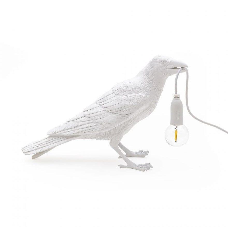 Lampa BIRD WAITING biały Seletti Eye on Design