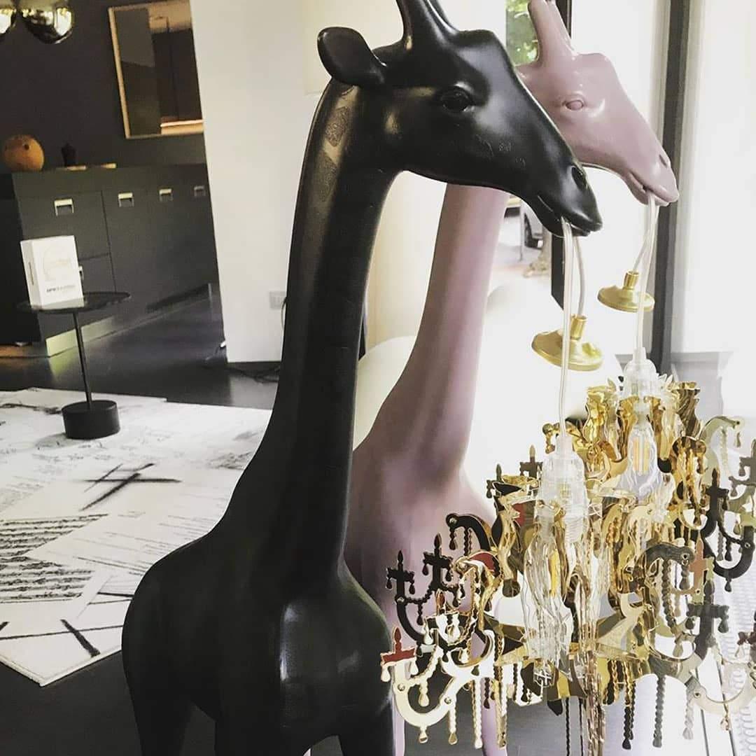 Lampa GIRAFFE IN LOVE XS czarny Qeeboo Eye on Design