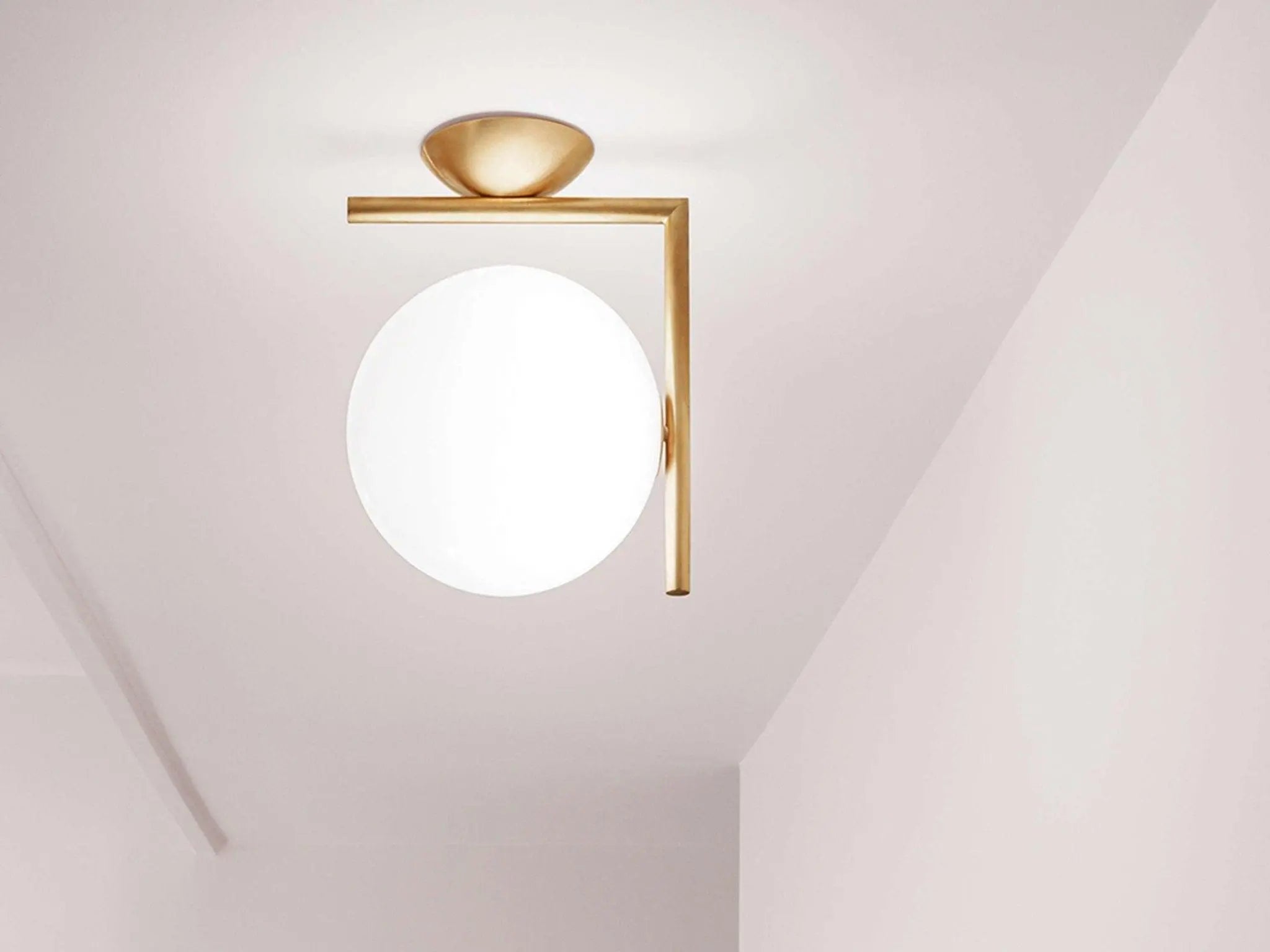 Kinkiet IC LIGHTS mosiężny – Flos