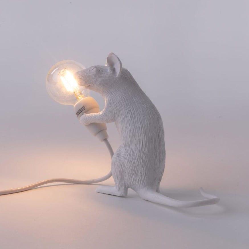 Lampa MOUSE MAC biały Seletti Eye on Design