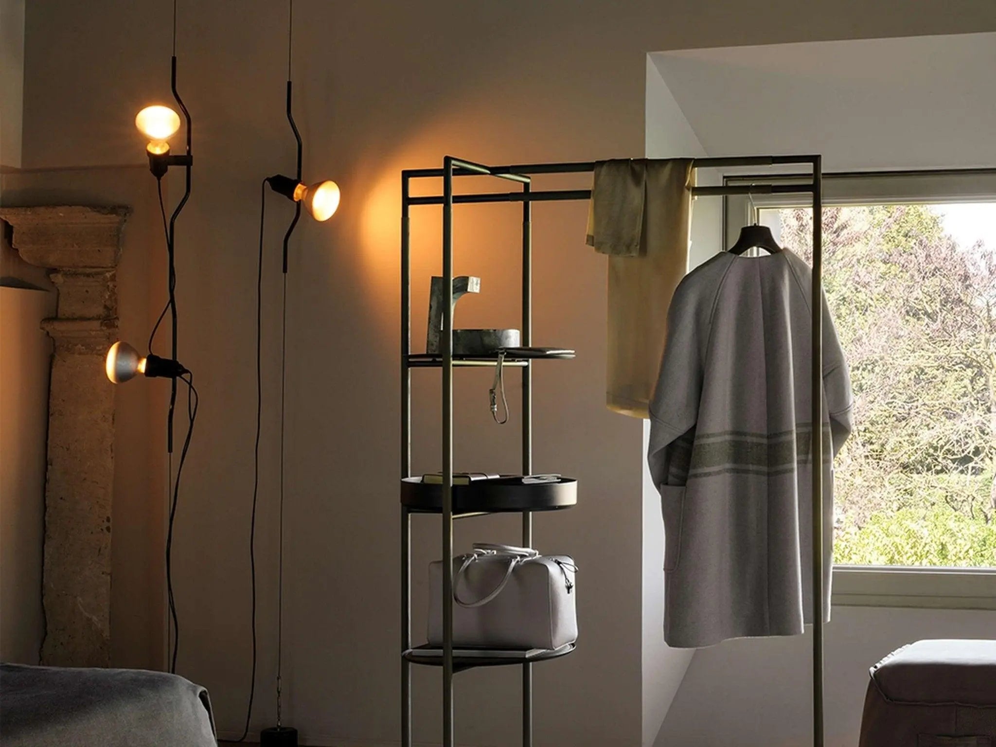 Lampa PARENTESI czarny – Flos