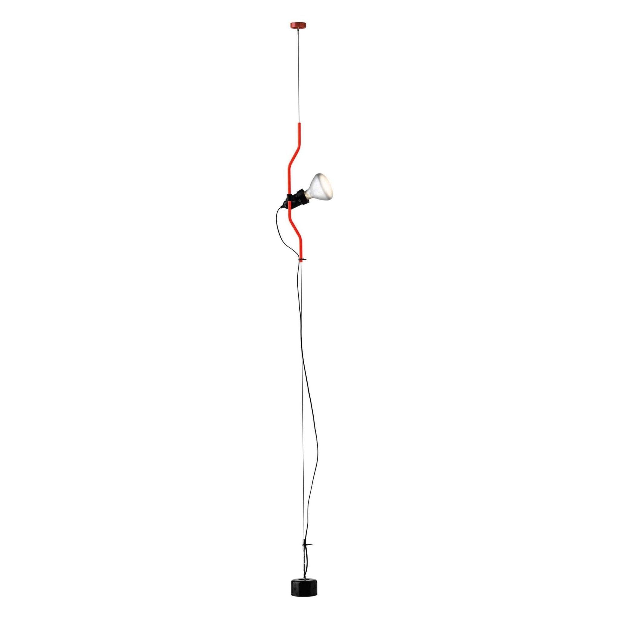 Lampa PARENTESI czerwony Flos Eye on Design