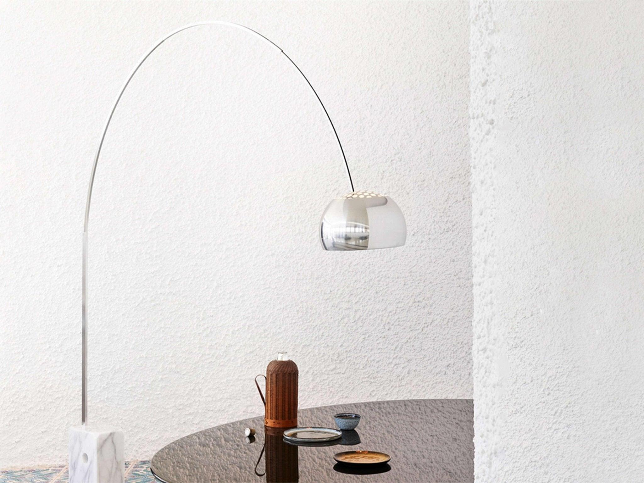 Lampa podłogowa ARCO LED marmur Flos Eye on Design