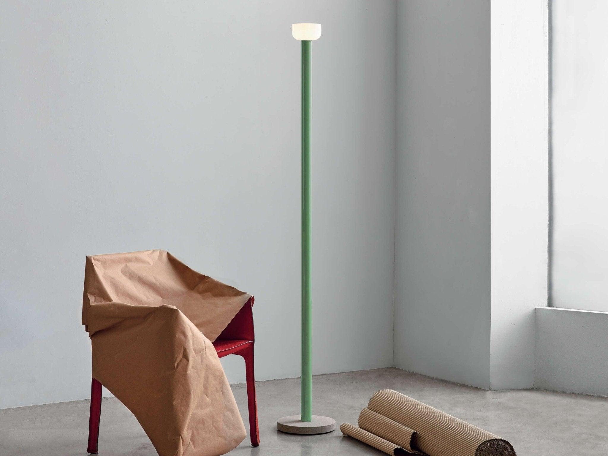 Lampa podłogowa BELLHOP zielony Flos Eye on Design