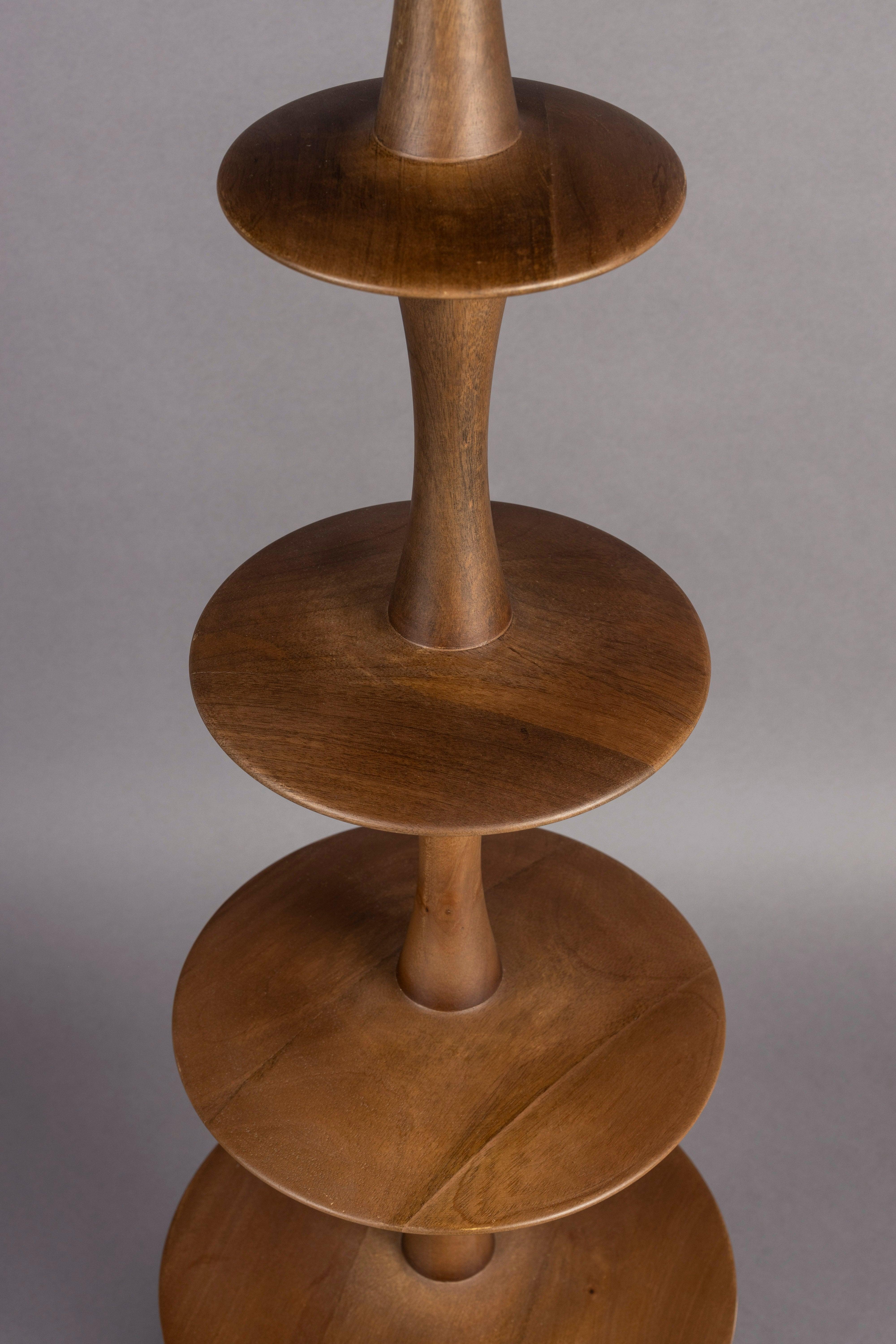 Cath Floor Lamp Walnut Dutchbone Eye on Design