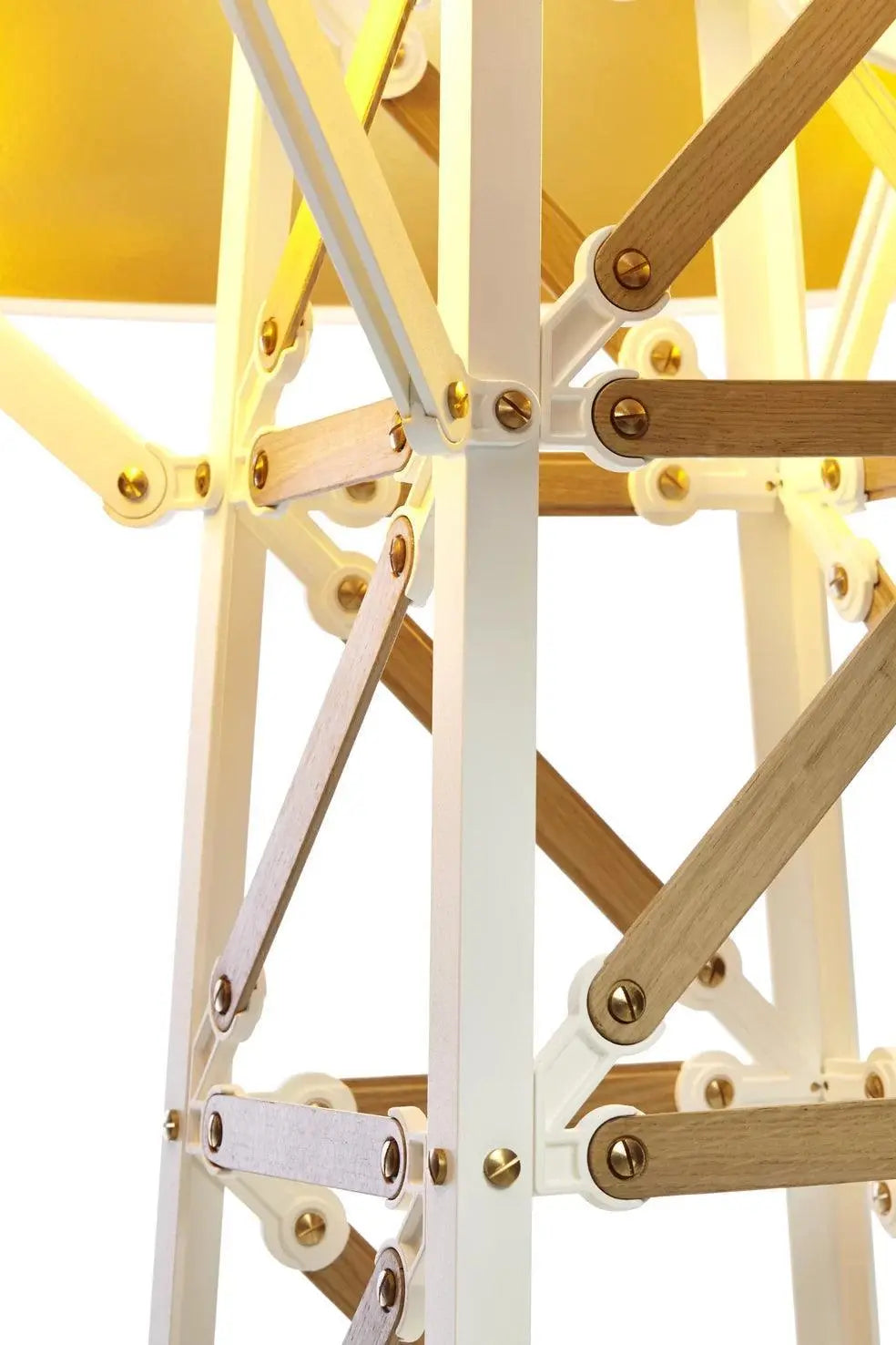 Lampa podłogowa CONSTRUCTION biały – Moooi