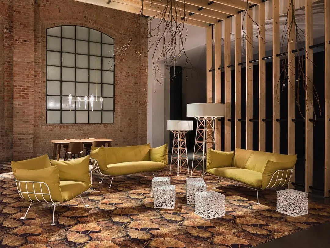 Lampa podłogowa CONSTRUCTION biały – Moooi