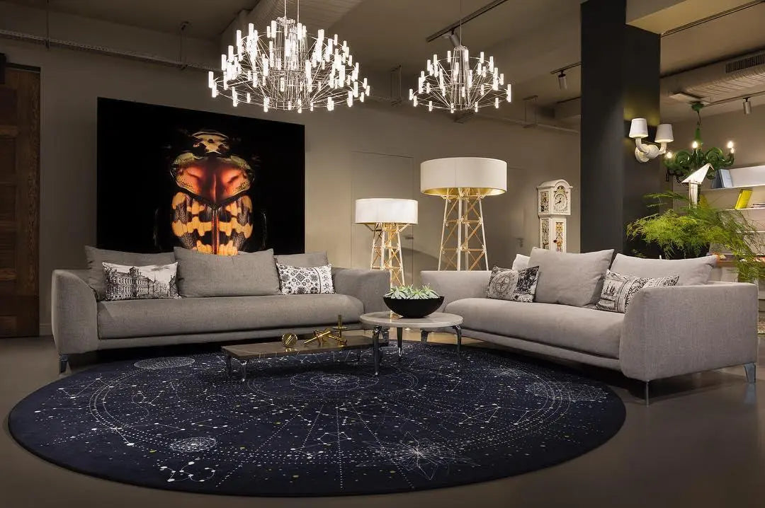 Lampa podłogowa CONSTRUCTION biały – Moooi