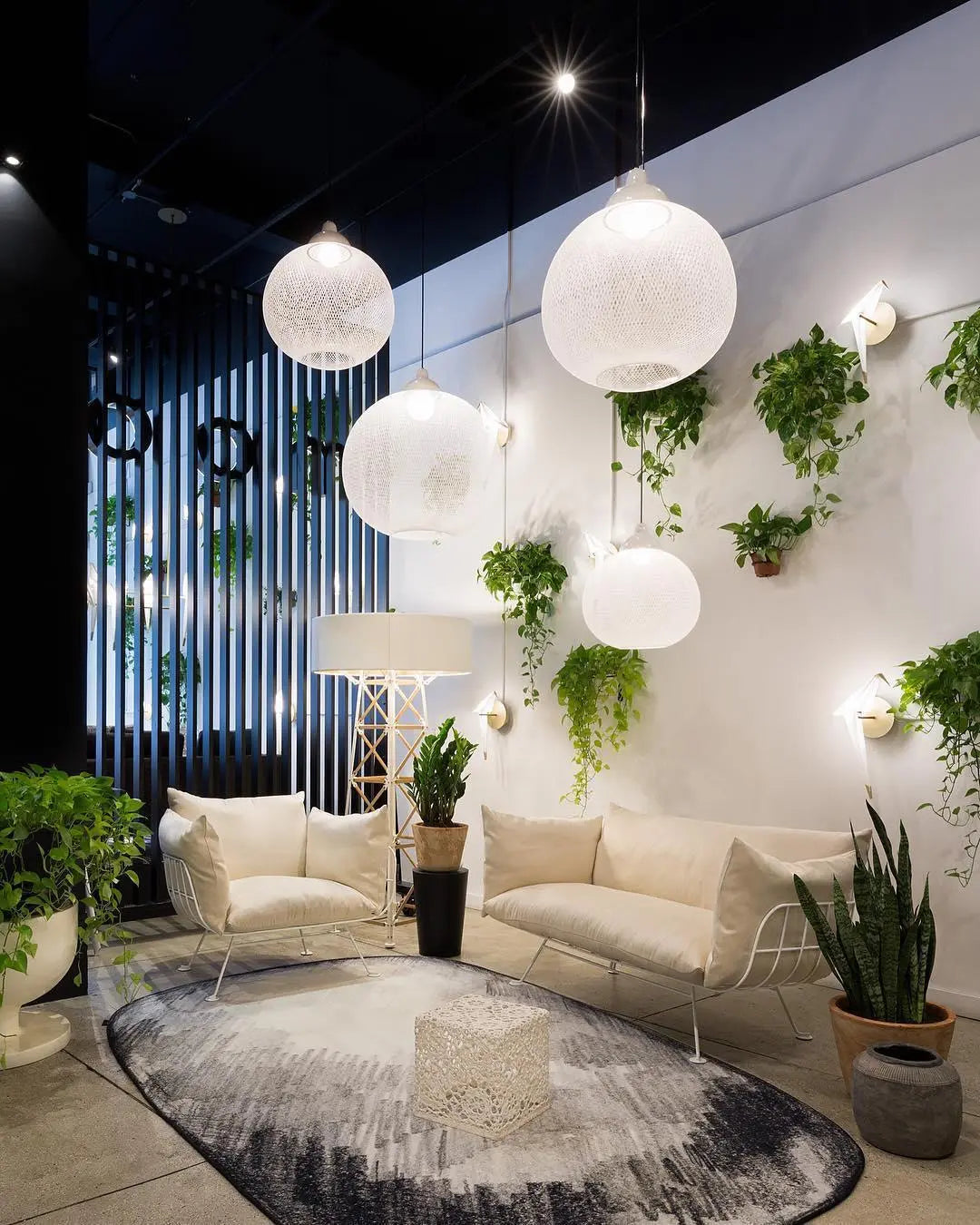 Lampa podłogowa CONSTRUCTION biały – Moooi