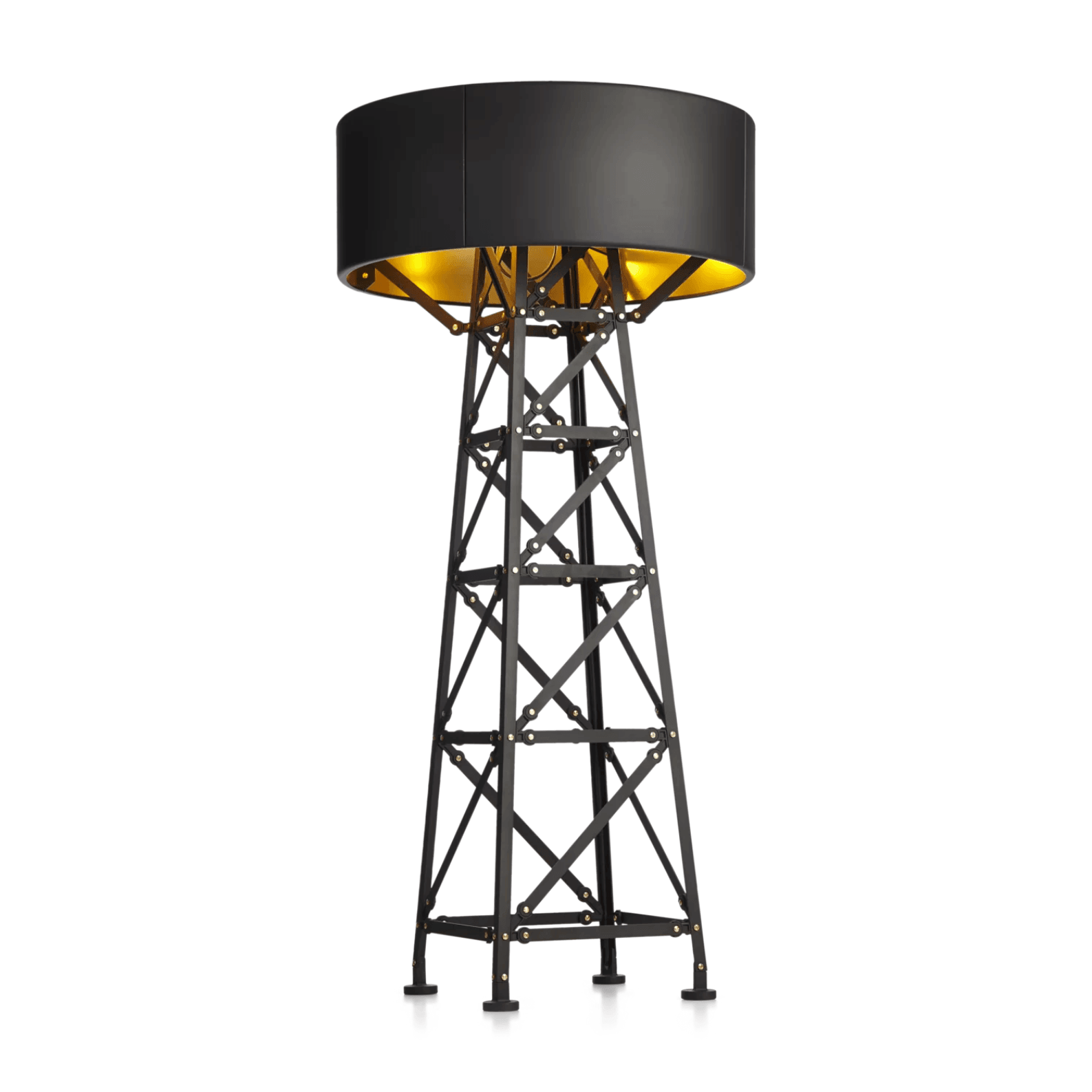 Lampa podłogowa CONSTRUCTION czarny Moooi Eye on Design