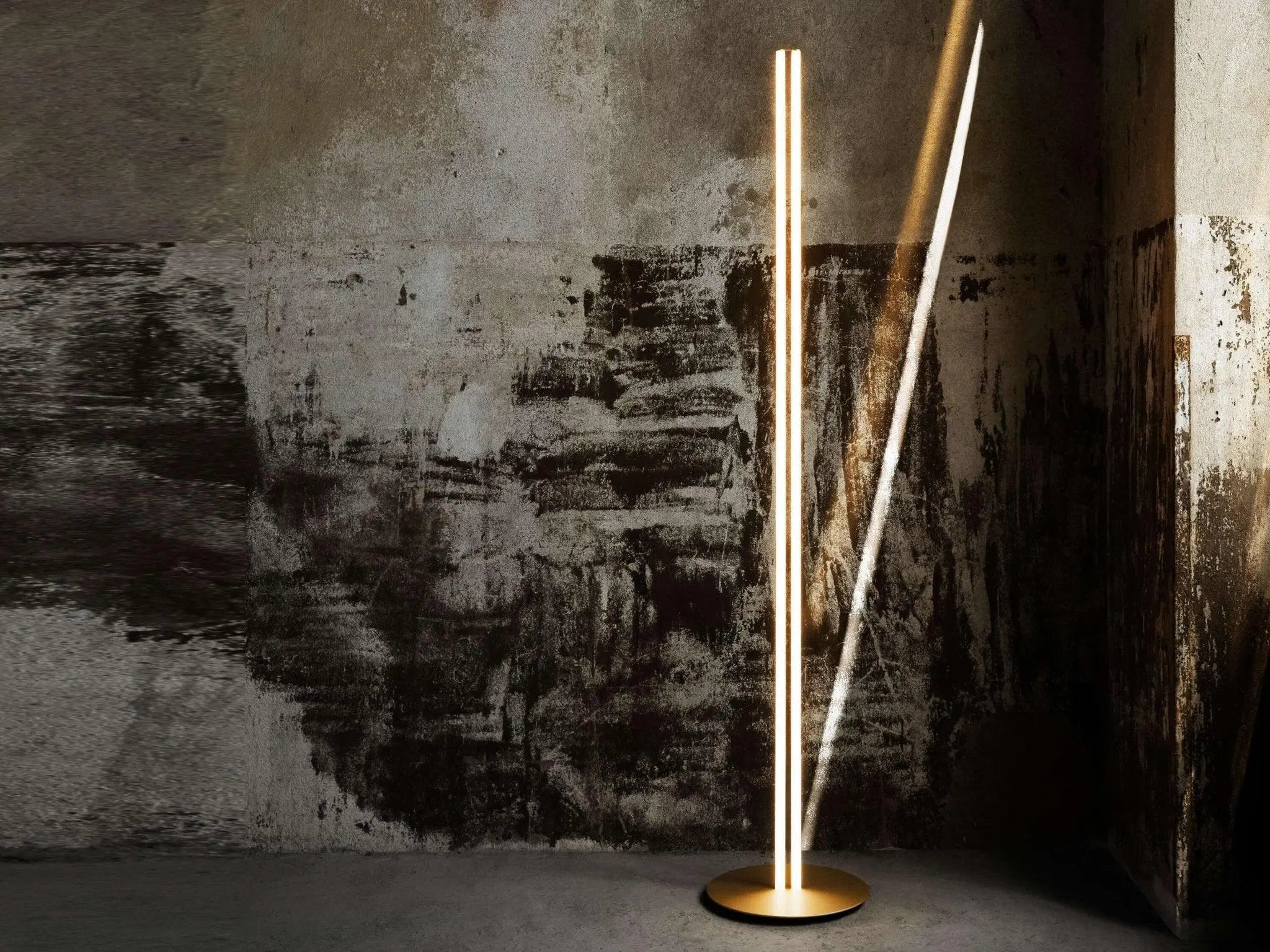 Lampa podłogowa COORDINATES szampański – Flos