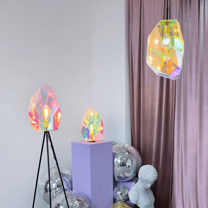 Lampa podłogowa DIAMOND DEAR akryl Bold Monkey Eye on Design