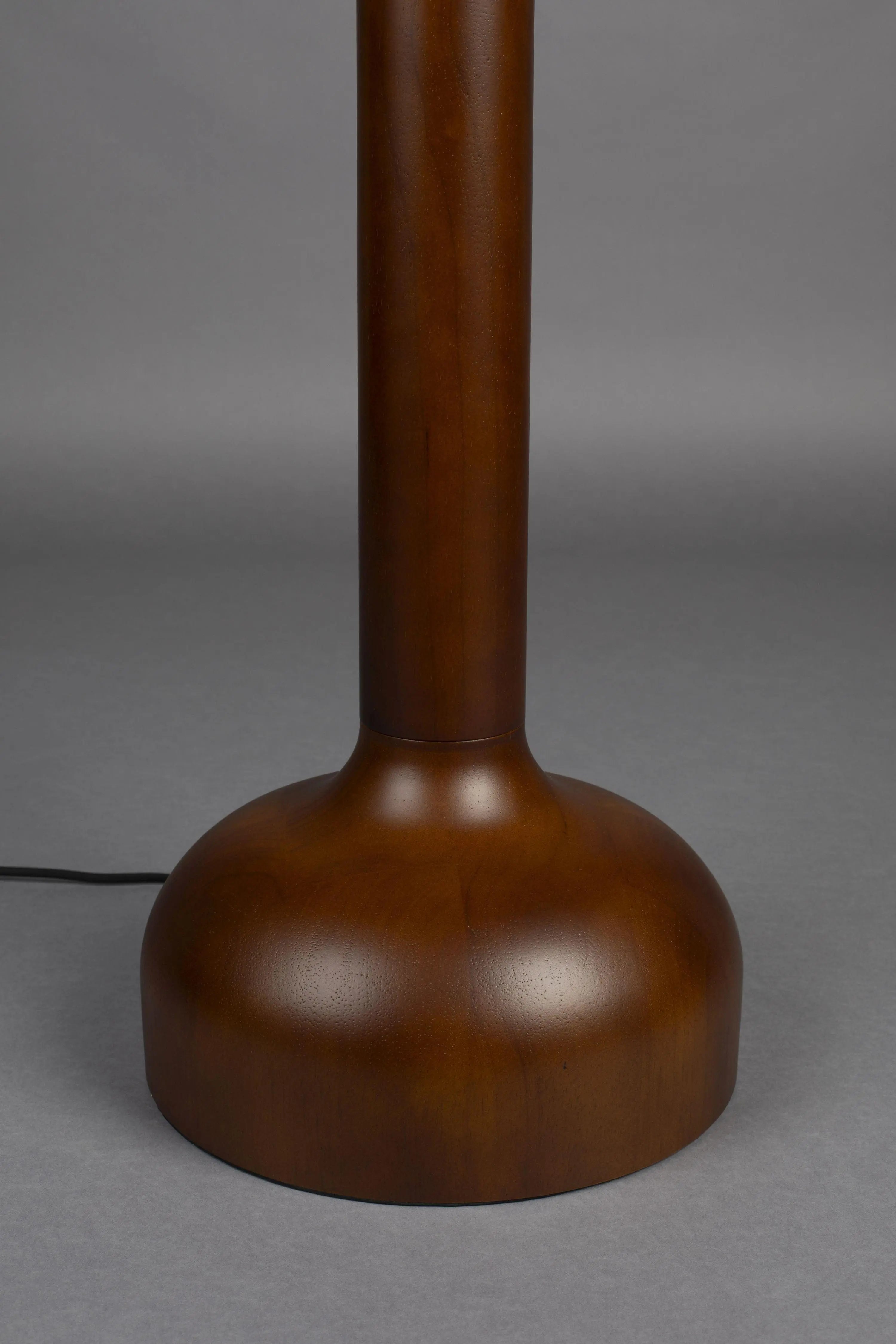 Lampa podłogowa JONES drewno kauczukowe – Dutchbone