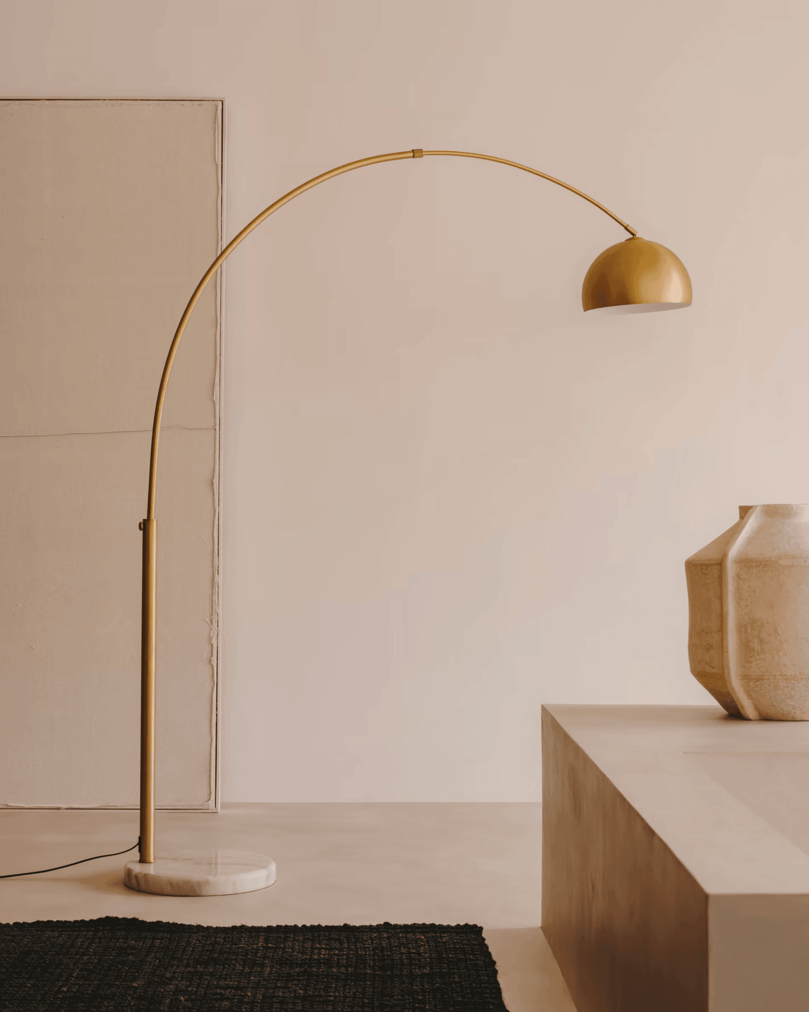 Lampa podłogowa MADALI mosiężny La Forma Eye on Design