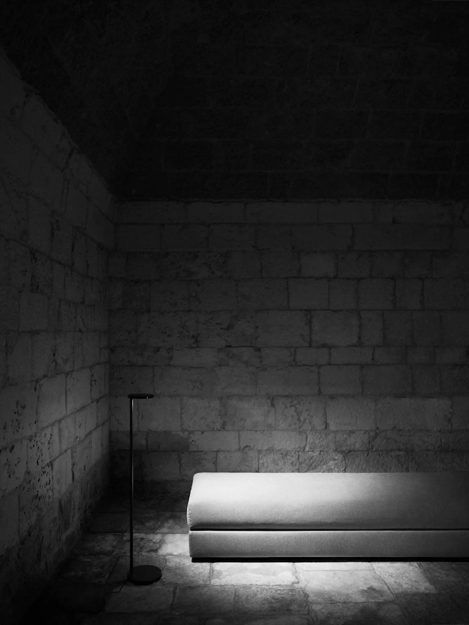 Lampa podłogowa OBLIQUE szałwiowy – Flos