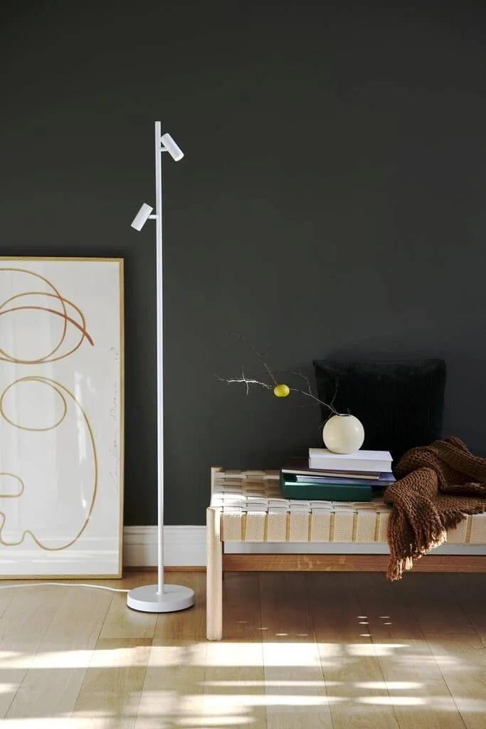 Lampa podłogowa OMARI biały Nordlux Eye on Design