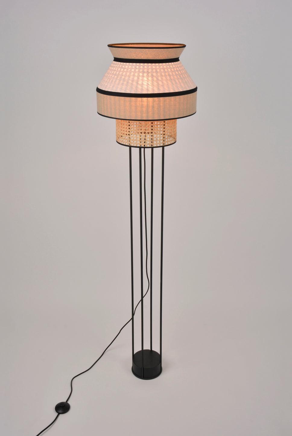 Lampa podłogowa SINGAPOUR 2 beżowy Market Set Eye on Design
