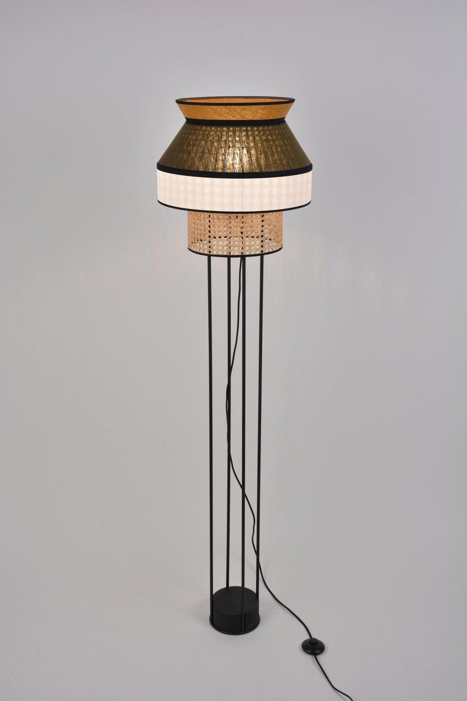Lampa podłogowa SINGAPOUR 2 oliwkowy Market Set Eye on Design