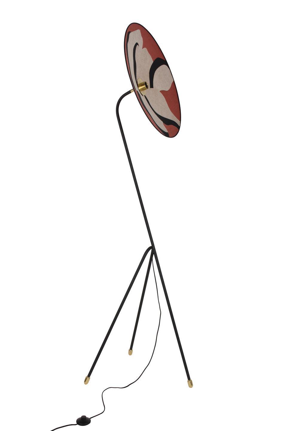 Lampa podłogowa SONIA LAUDET karminowy Market Set Eye on Design