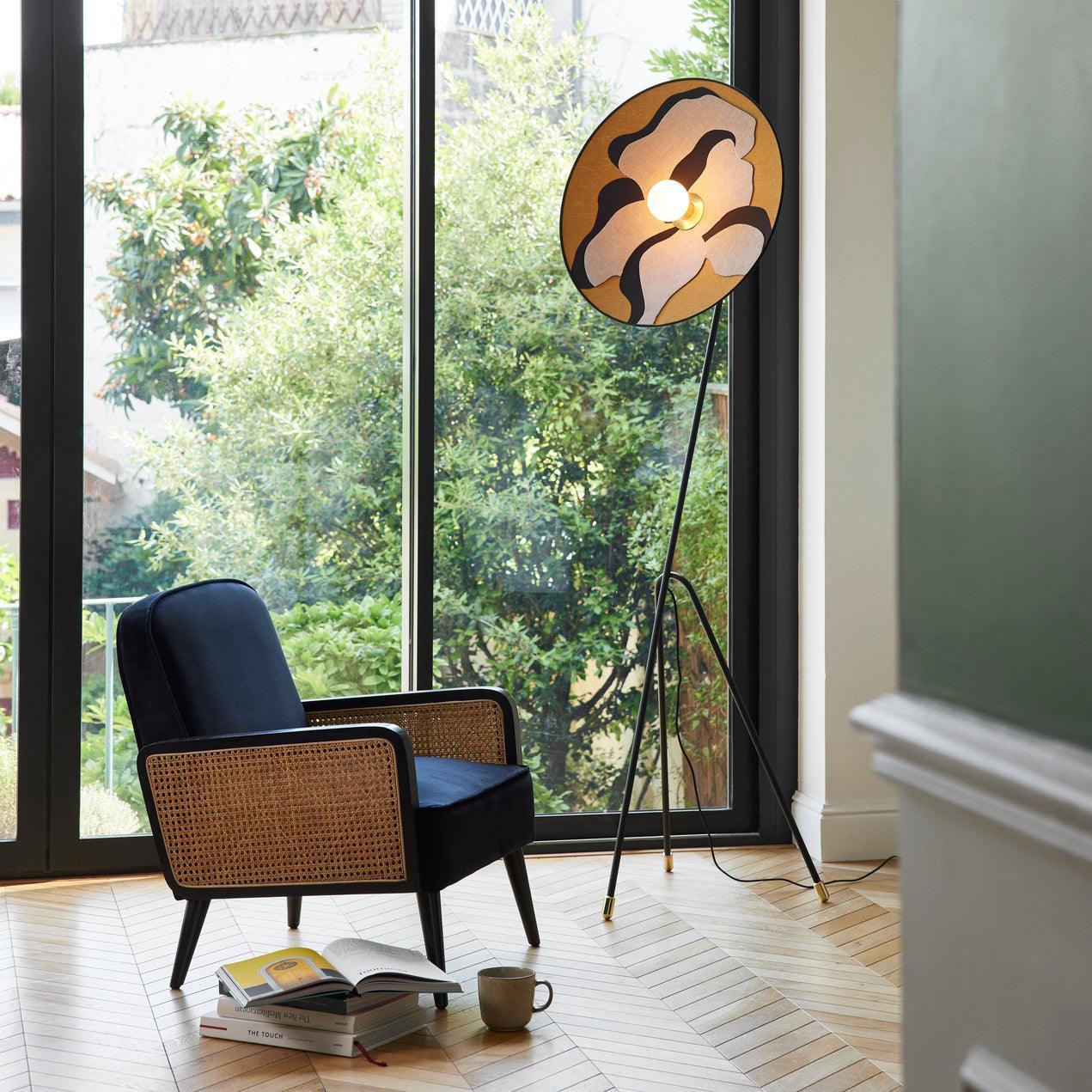 Lampa podłogowa SONIA LAUDET musztardowy Market Set Eye on Design