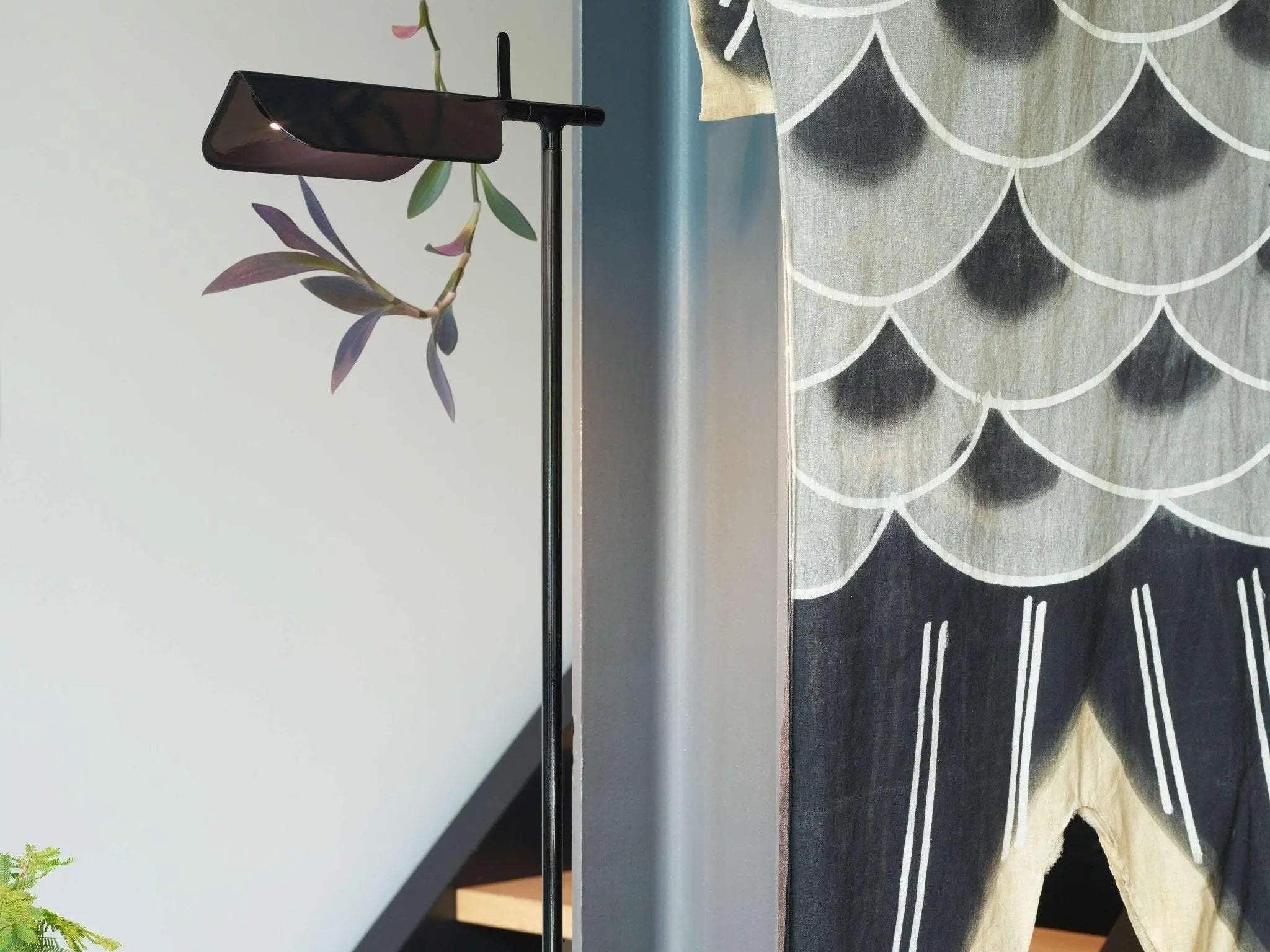 Lampa podłogowa TAB ciemnozielony – Flos