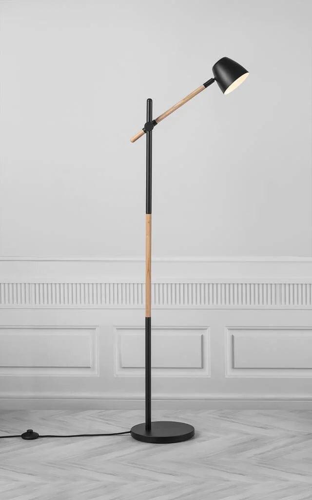 Lampa podłogowa THEO czarny Nordlux Eye on Design