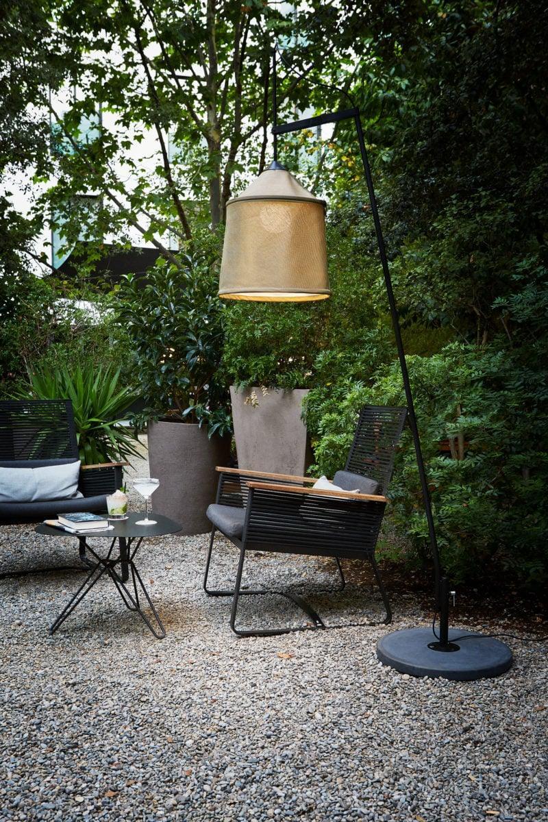 Lampa podłogowa zewnętrzna JAIMA niebieski Marset Eye on Design
