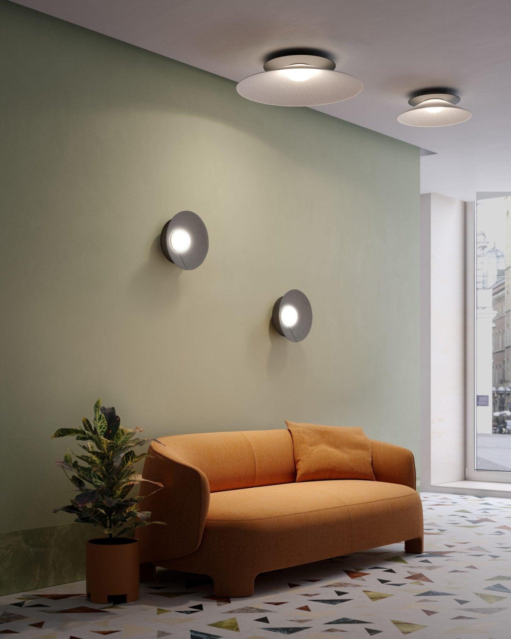 Lampa ścienna ASIA antracytowy Contardi Eye on Design