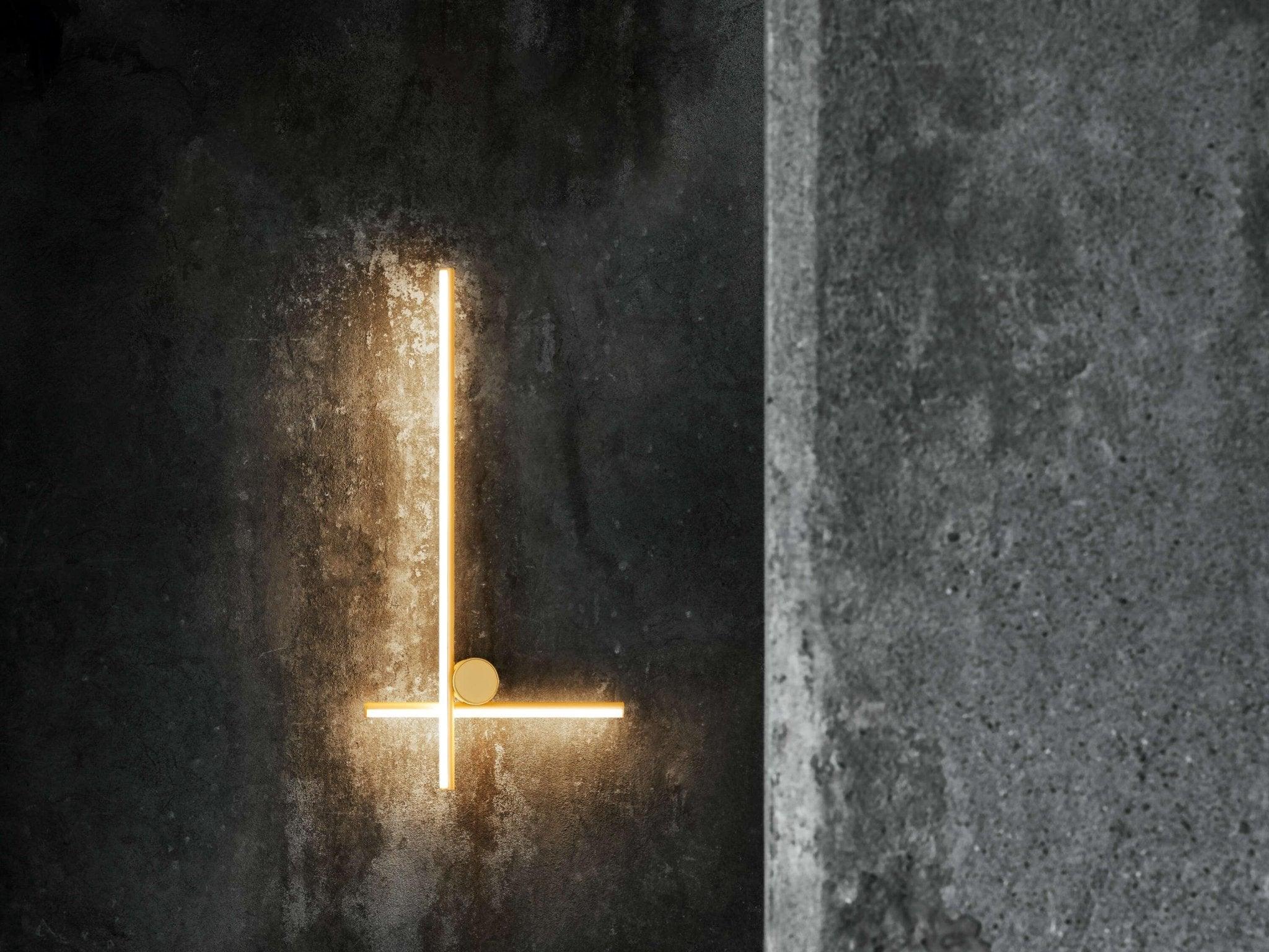 Lampa ścienna COORDINATES 2 srebrny Flos Eye on Design