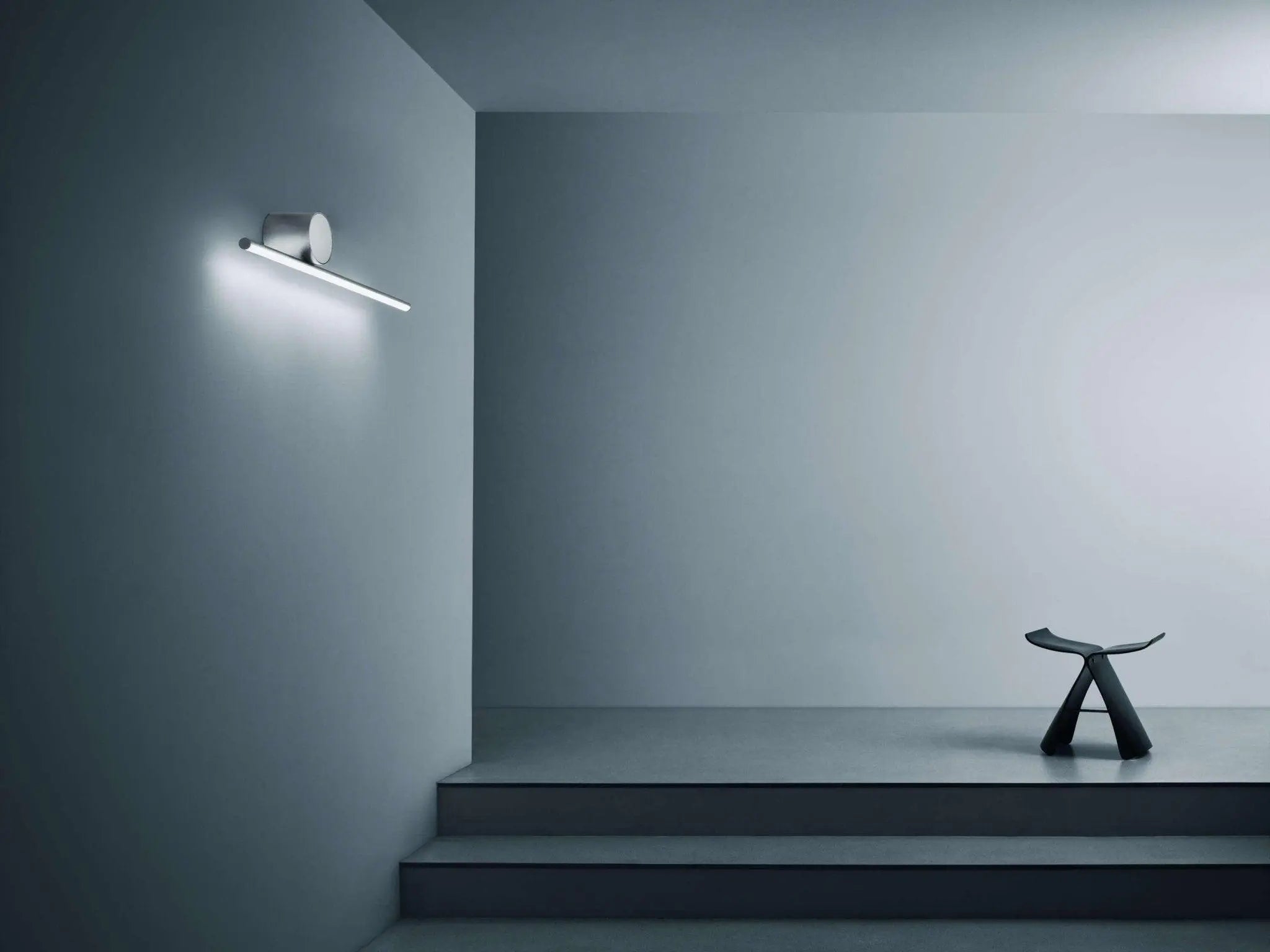 Lampa ścienna COORDINATES srebrny – Flos
