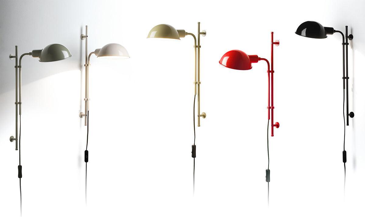 Lampa ścienna FUNICULI biały Marset Eye on Design
