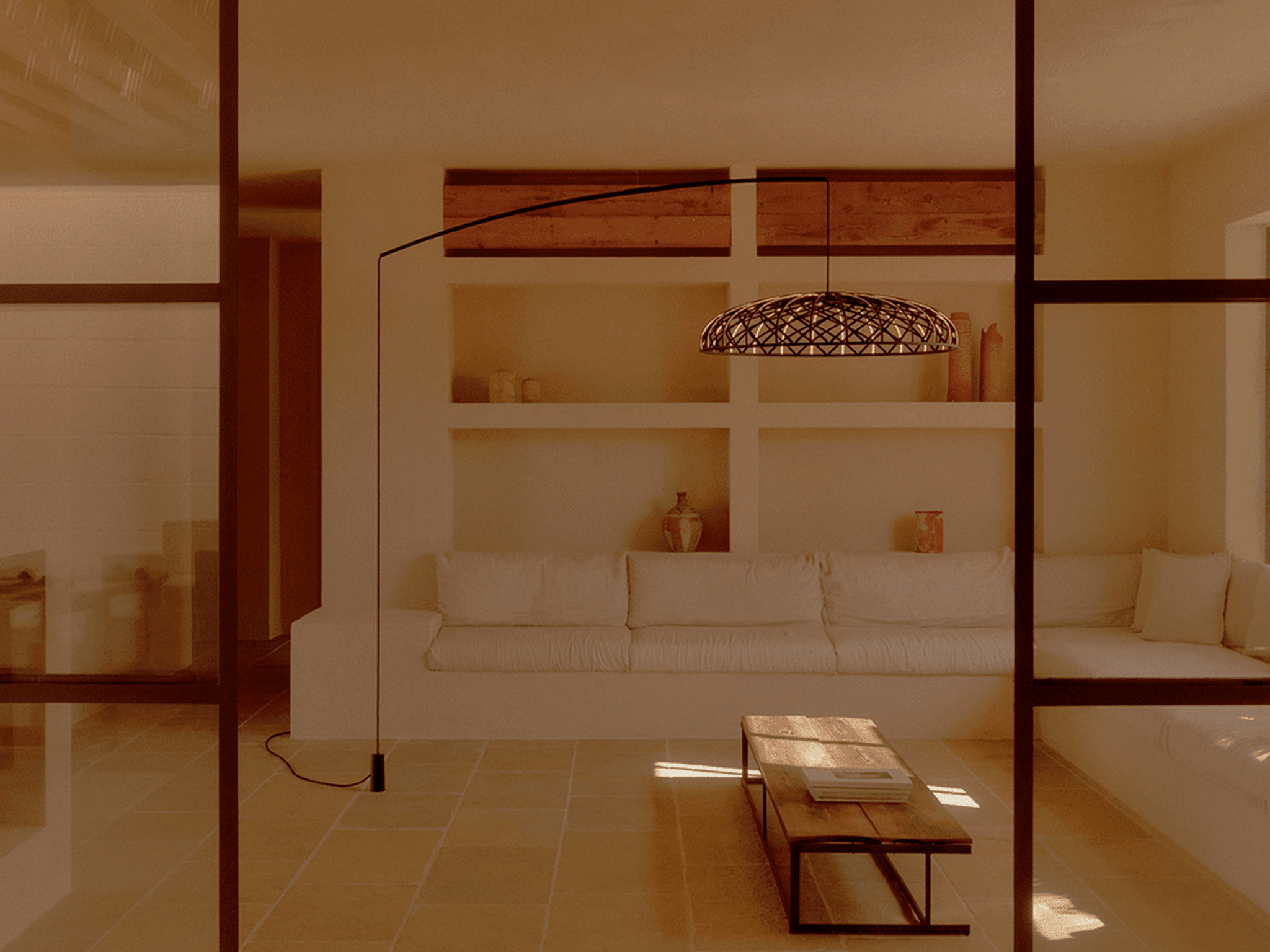 Lampa SKYNEST niebieski Flos Eye on Design