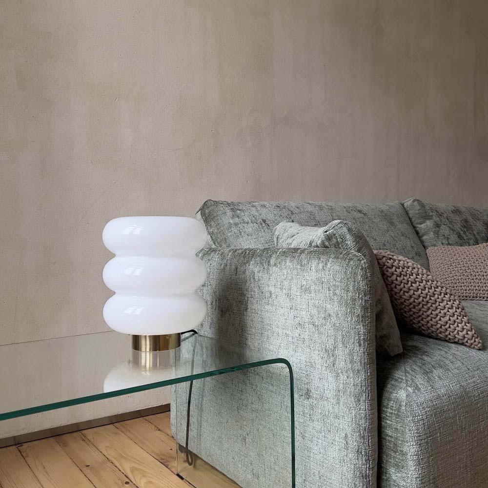 Lampa stołowa BIBE nikiel Embassy Interiors Eye on Design