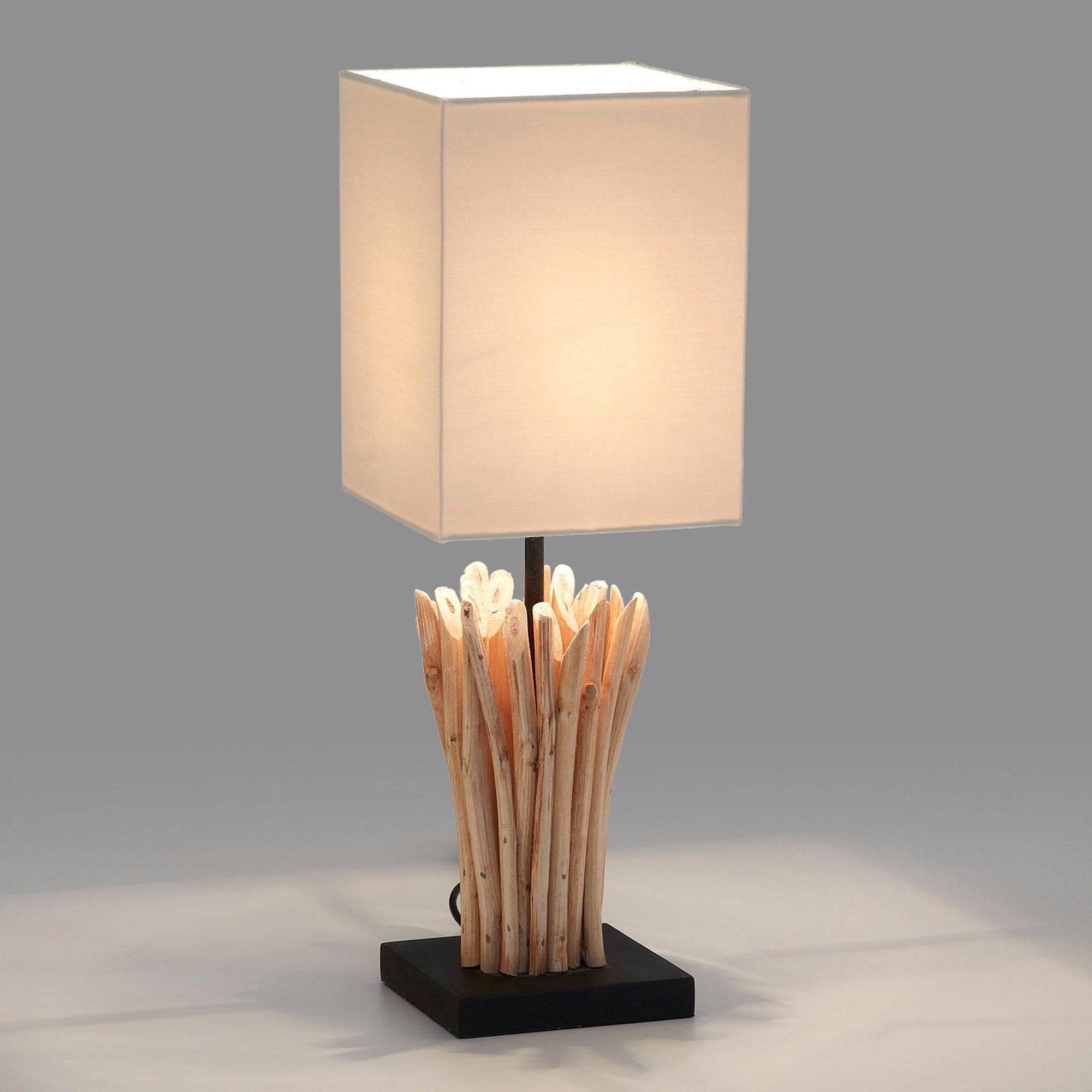 Lampa stołowa BOOP lite drewno La Forma Eye on Design