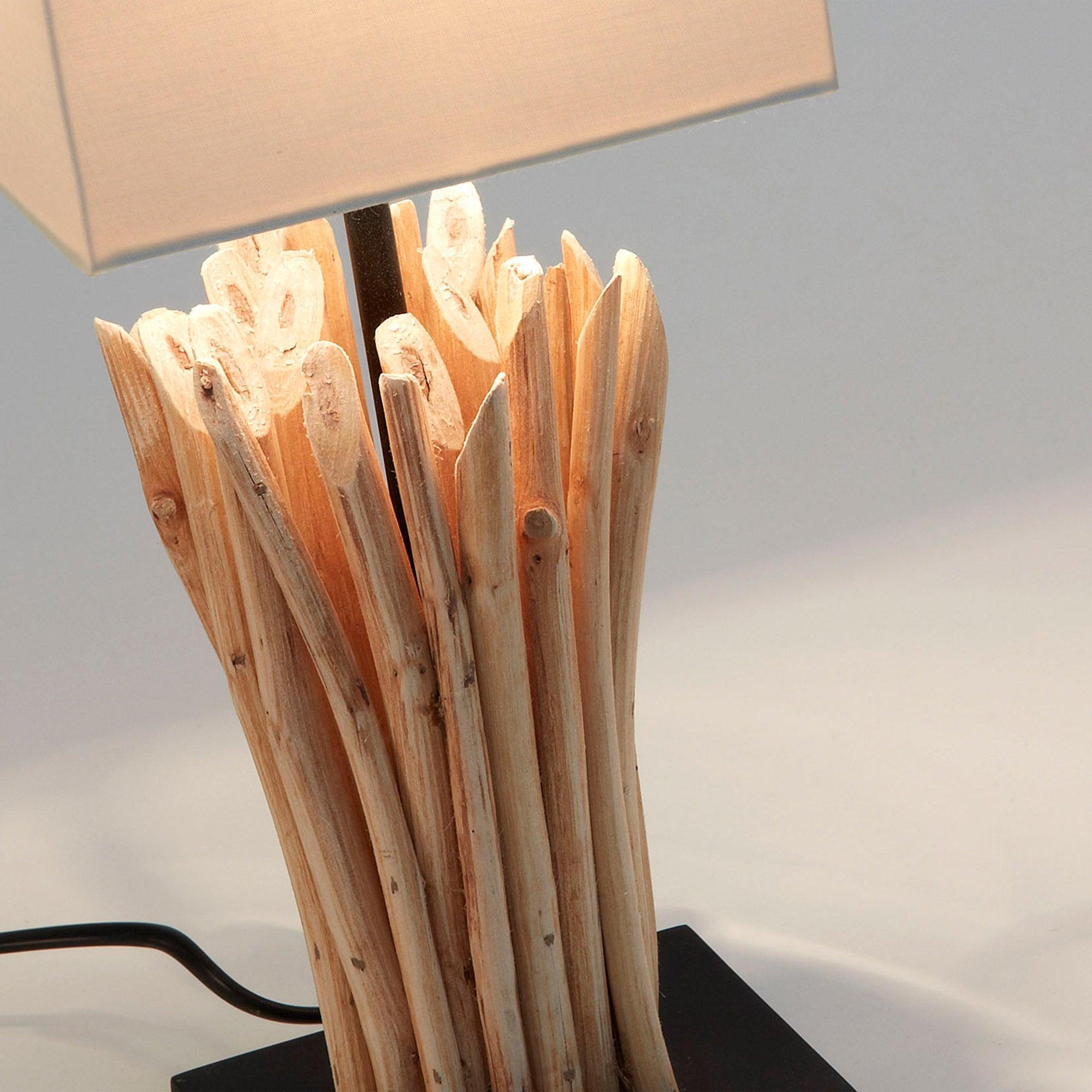 Lampa stołowa BOOP lite drewno La Forma Eye on Design