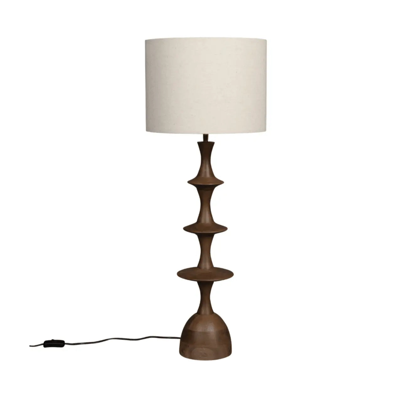 Lampa stołowa CATH drewno mango – Dutchbone