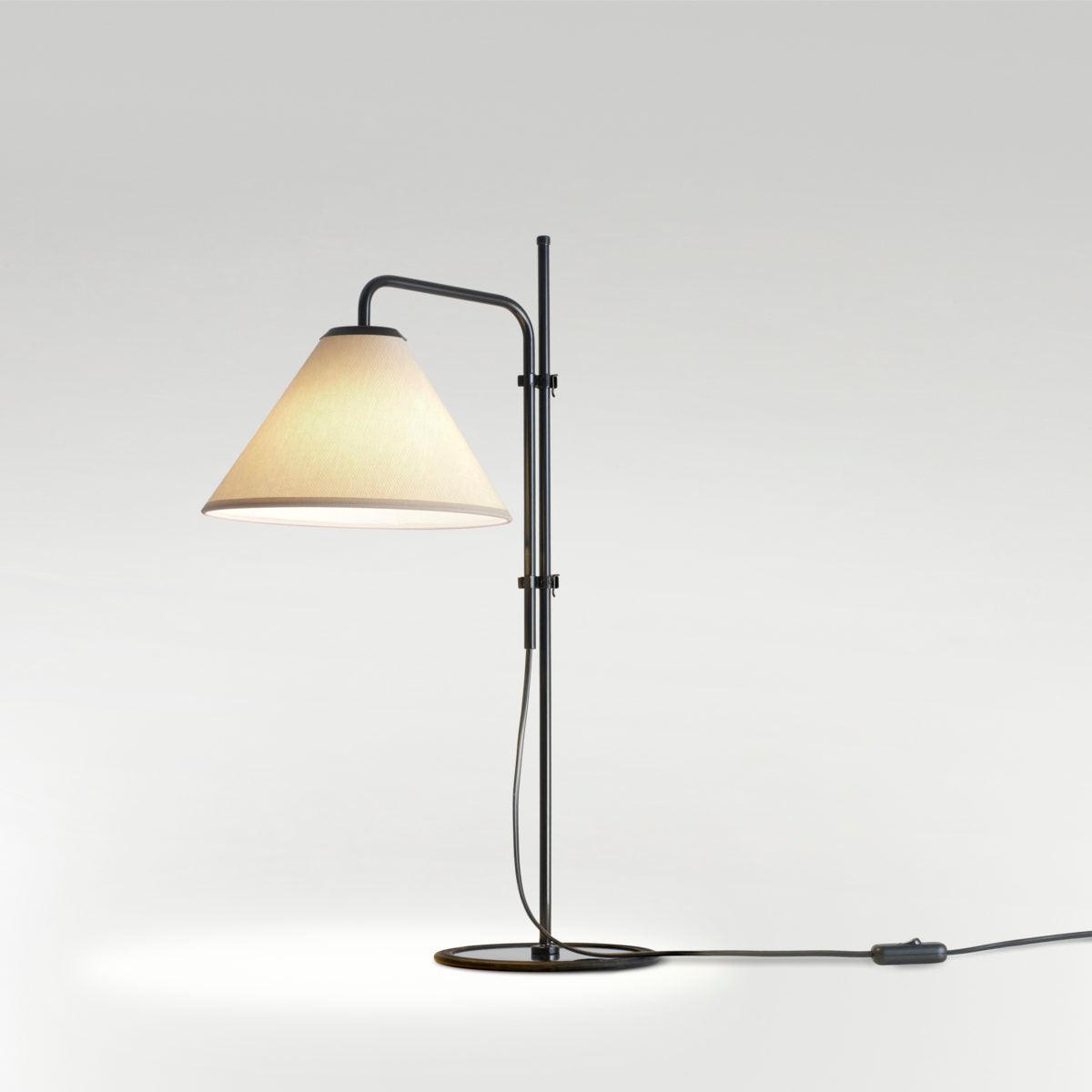 Lampa stołowa FUNICULI FABRIC piaskowy Marset Eye on Design