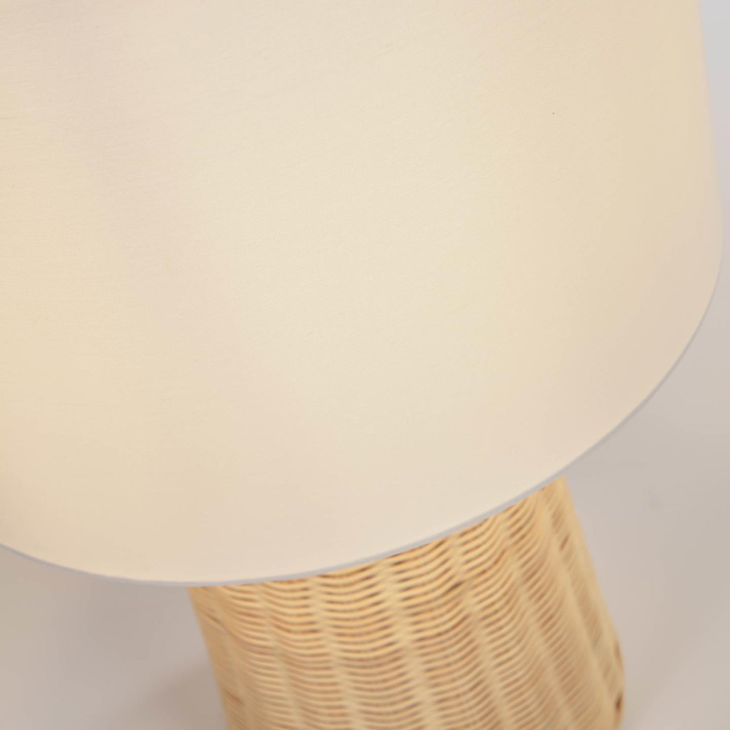 Lampa stołowa KIMIJT rattanowy La Forma Eye on Design