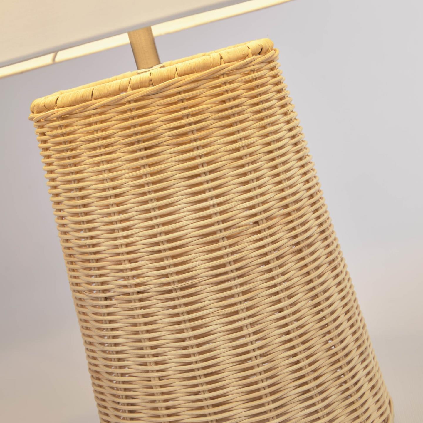 Lampa stołowa KIMIJT rattanowy La Forma Eye on Design