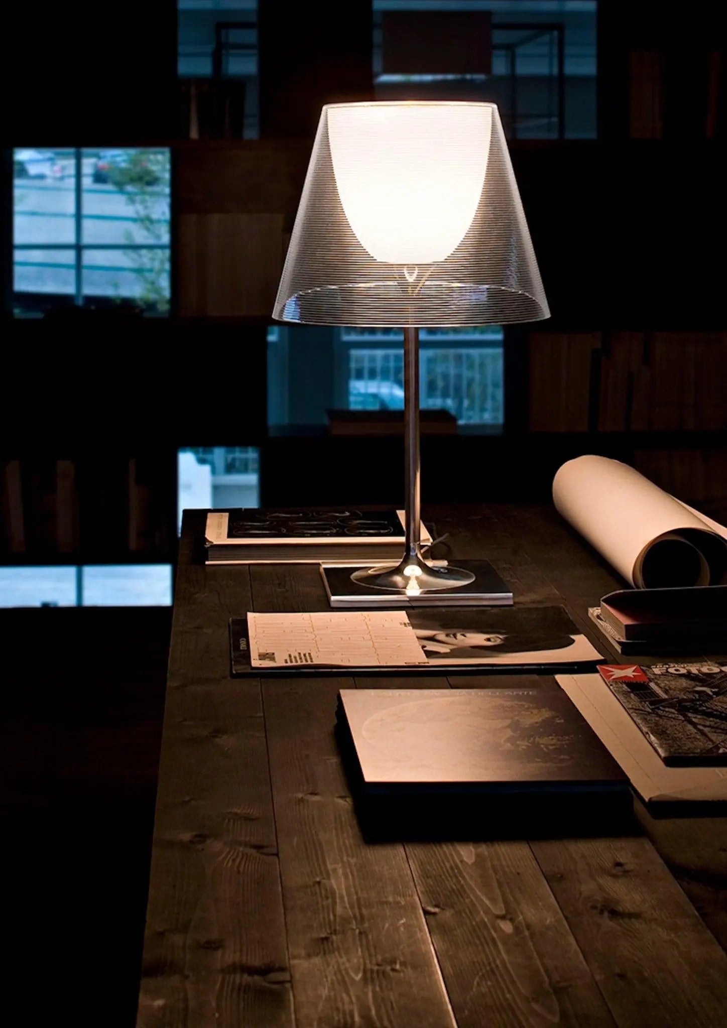 Lampa stołowa KTRIBE transparentny – Flos