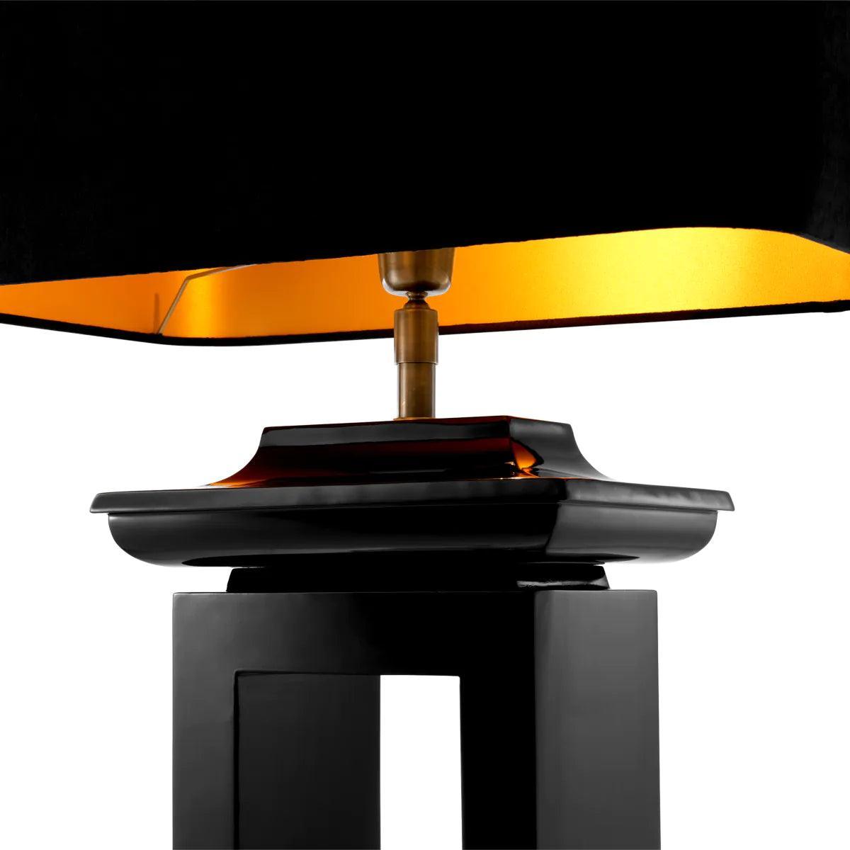 Lampa stołowa MANDARIN czarny Eichholtz Eye on Design
