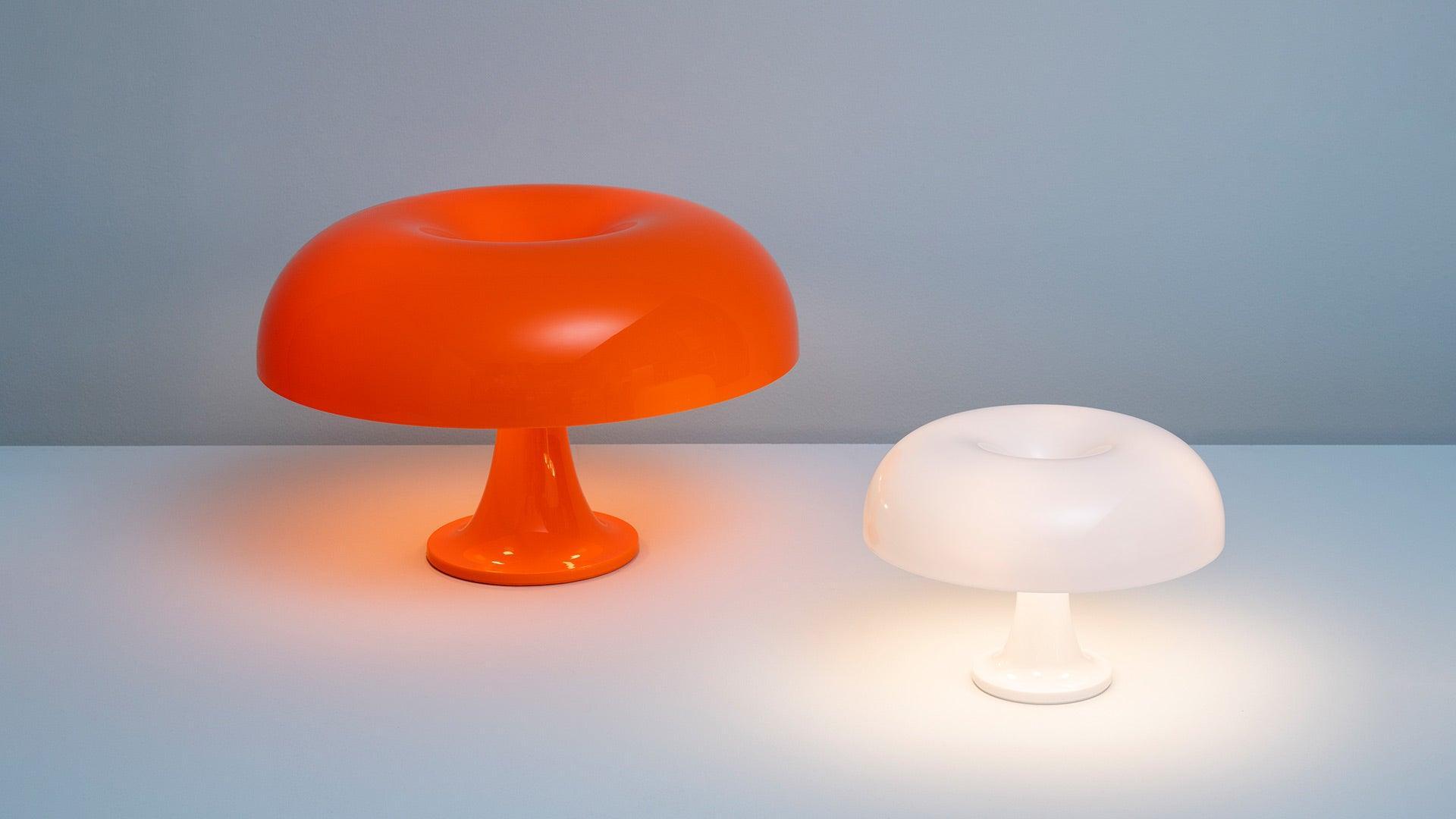 Lampa stołowa NESSO pomarańczowy Artemide Eye on Design