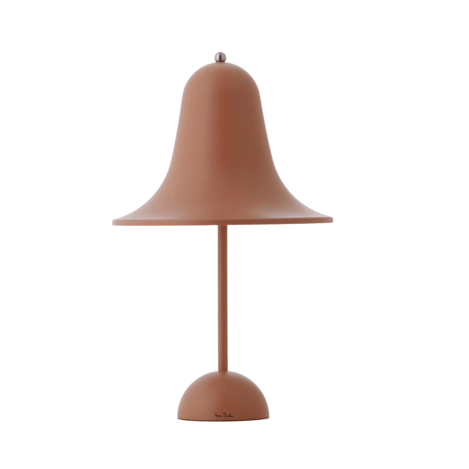 Lampa stołowa przenośna PANTOP terracotta Verpan Eye on Design
