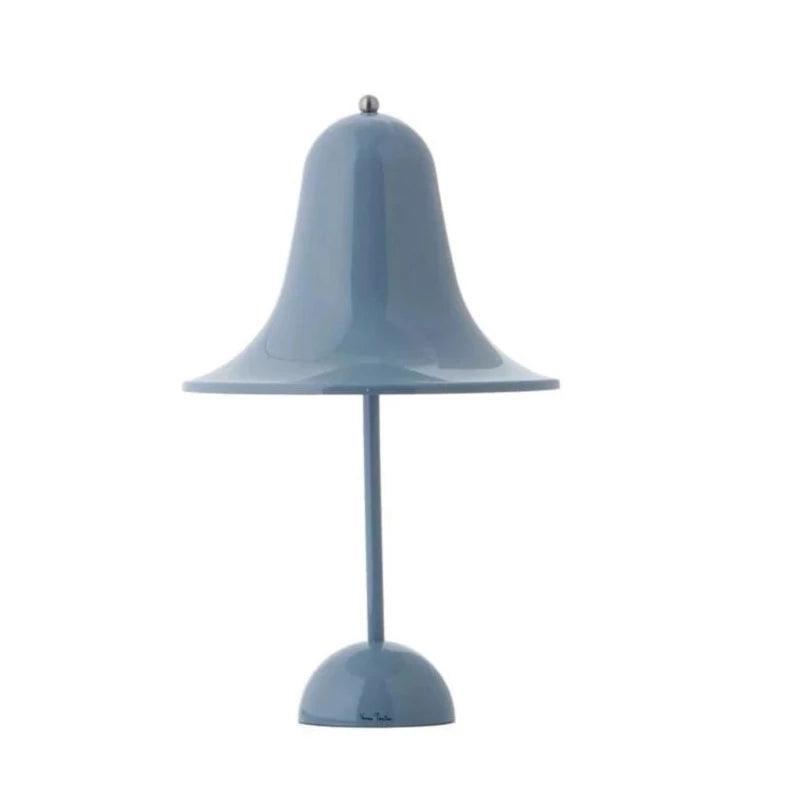 Lampa stołowa przenośna PANTOP zakurzony błękit Verpan Eye on Design