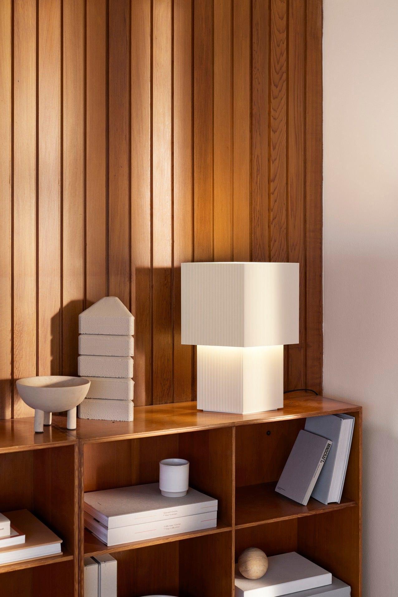 Lampa stołowa ROMB biały Pholc Eye on Design