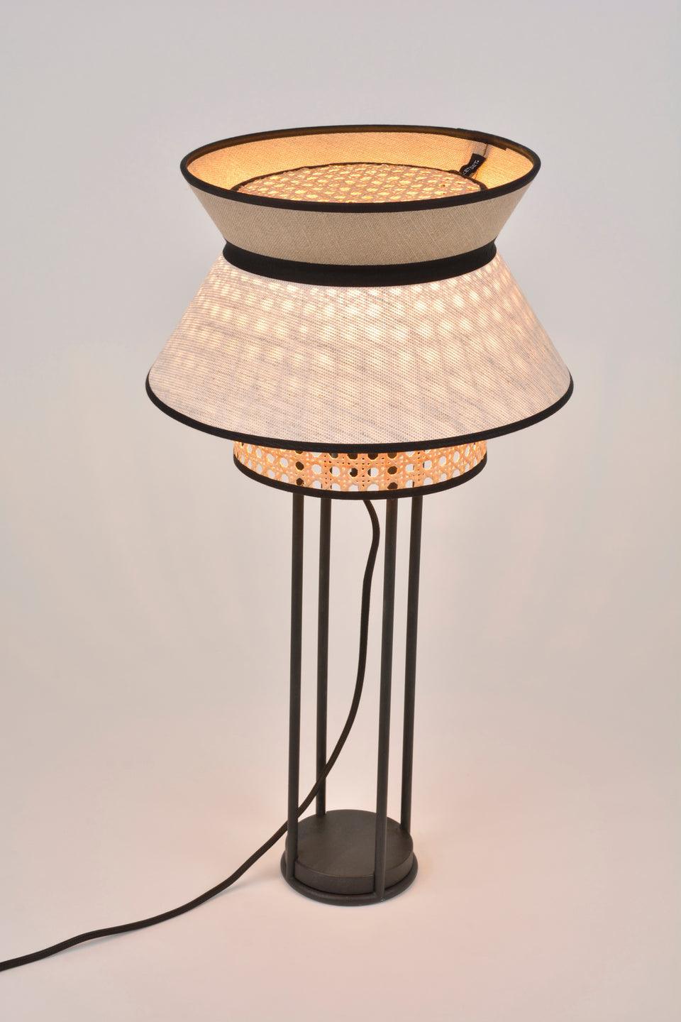 Lampa stołowa SINGAPOUR 1 beżowy Market Set Eye on Design